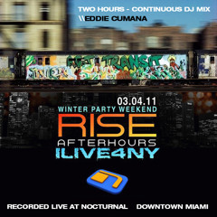 Eddie Cumana - LIVE @ Nocturnal Downtown Miami 3/4/11