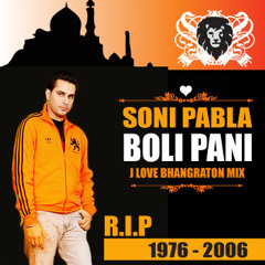 Soni Pabla - Boli Pani (J Love Bhangraton Mix)