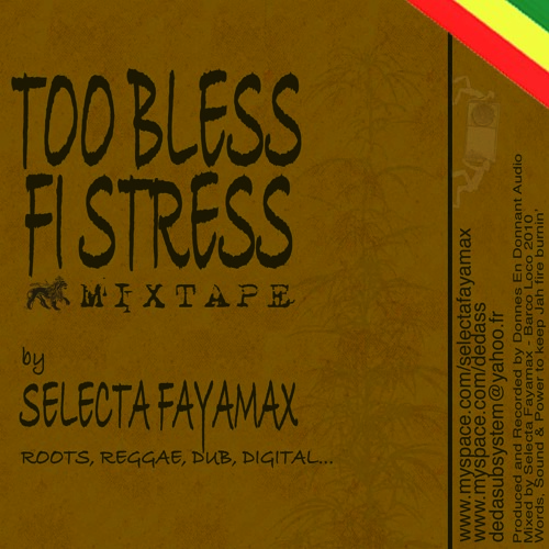 Too bless Fi stress Mixtape - Selecta FAYAMAX