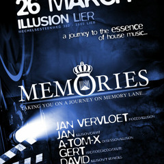 Memories March 2011 - set 4 - Illusion Lier - Mixed by DJ Jan Vervloet (1/2)