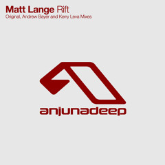 Matt Lange - Rift (Kerry Leva Undo)