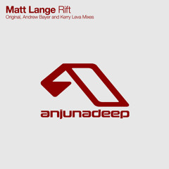 Matt Lange - Rift (Original Mix)