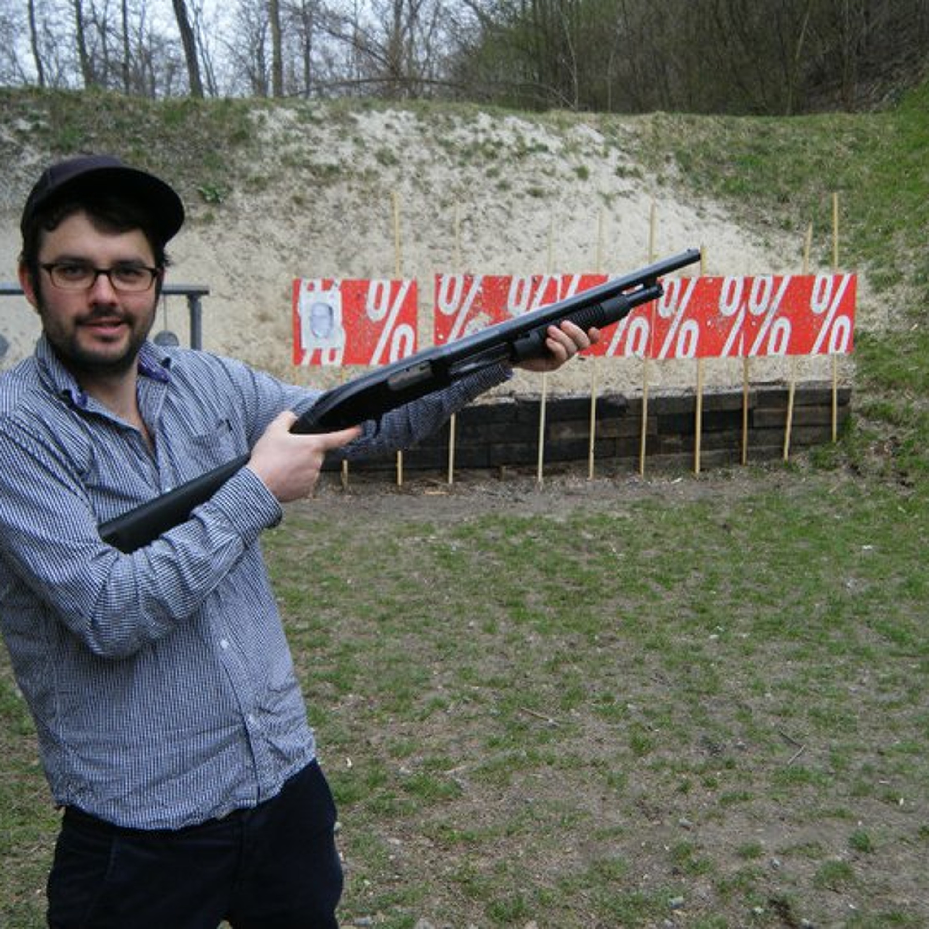 Me shooting guns in Krakow episode artwork