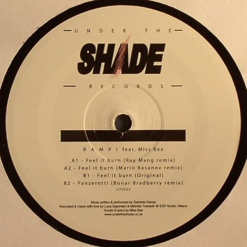 Rampi feat Miss Bee - Feel It Burn (Mario Basanov Remix) 12''