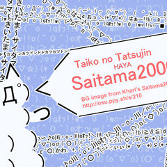 Taiko no Tatsujin - Haya Saitama2000
