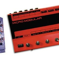 BACH SUITE 2 in B minor Bourree . Nord Micro Modular