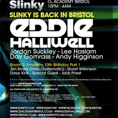 Eddie Halliwell - Live at Slinky, Bristol, UK - 26.03.2011