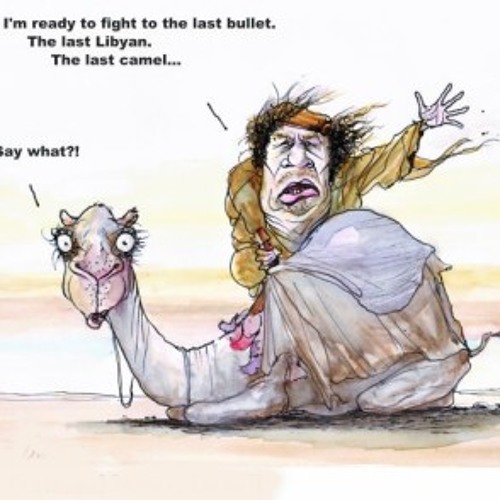 I wouldn't kiss that Camel for all the Oil in LIbya, Dave McKeown with Colonel Qadaffi