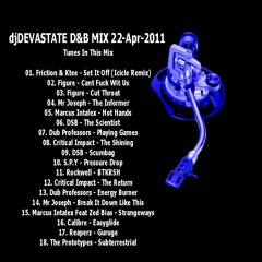 DjDEVASTATE D&B MIX 22-Apr-2011