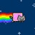 Artwork for Nyan cat (aka pop tart cat) (IndexNation's glitch mix)