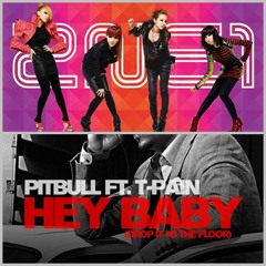 Mix 2804  2NE1 Can't Nobody+ Pit Bull Hey Baby Drop It To The Floor