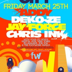 DEKO-ZE LIVE at "Luv This City": Footwork - March 25 2011