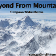 Beyond from mountains