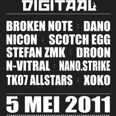 Stefan ZMK @ Kabaal Digitaal - Bevrijdingsfestival 2011 [tekno|core|breaks]