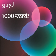 Guy J ' 1000 Words' CD 2 Mini - Mix Promo