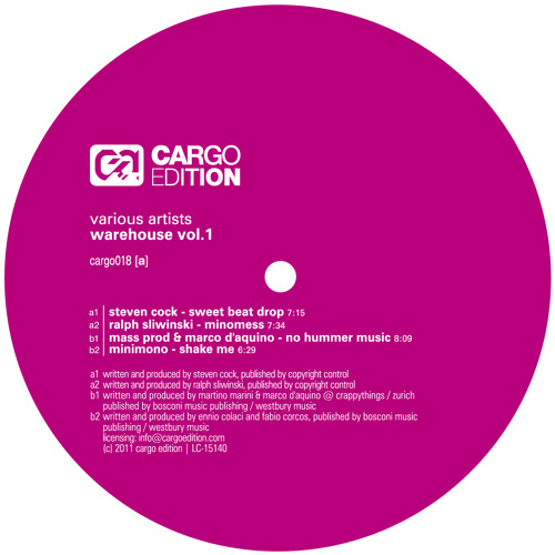 Mass Prod & Marco D’Aquino - No Hummer Music (cargo018)
