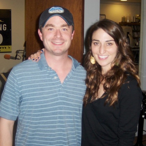Sara Bareilles performing in the Lightning 100 studio