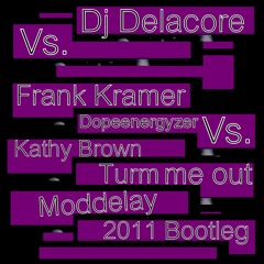 Dj Delacore vs. Frank Kramer-DJ`S Dopeenergyzer vs. Kathy Brown-Turn me out ( Bootleg )