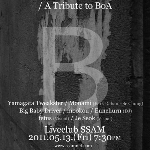 EUNCHURN with Je Seok 'Plan B / A Tribute to BoA' ABoAB DJSET 2011.05.13 @ Club SSAM