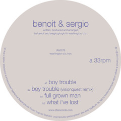 dfa2278: Benoit & Sergio - Boy Trouble (radio edit)