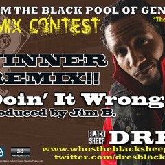 DRES of BLACK SHEEP-Doin' It Wrong RMX (produced by Jim B.)