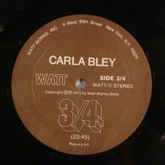 Carla Bley  3/4