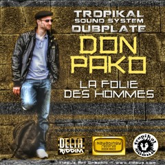 Don Pako dubplate " La folie des hommes " - Tropikal Sound System - ( Delta Riddim - Nayabingy Records )