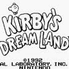 Kirby's Dreamland - Title Screen