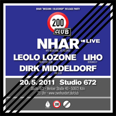 Nhar Live @ 200 Club, Studio 672, Cologne