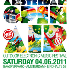 KlapSandwich @ Amsterdam Open AIR 2011 festival PLAK stage