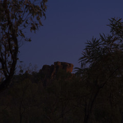 Outback sunset Australia