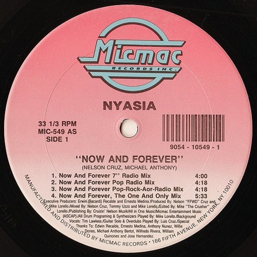 Nyasia - Now And Forever (I Can't Get Up Club Mix)