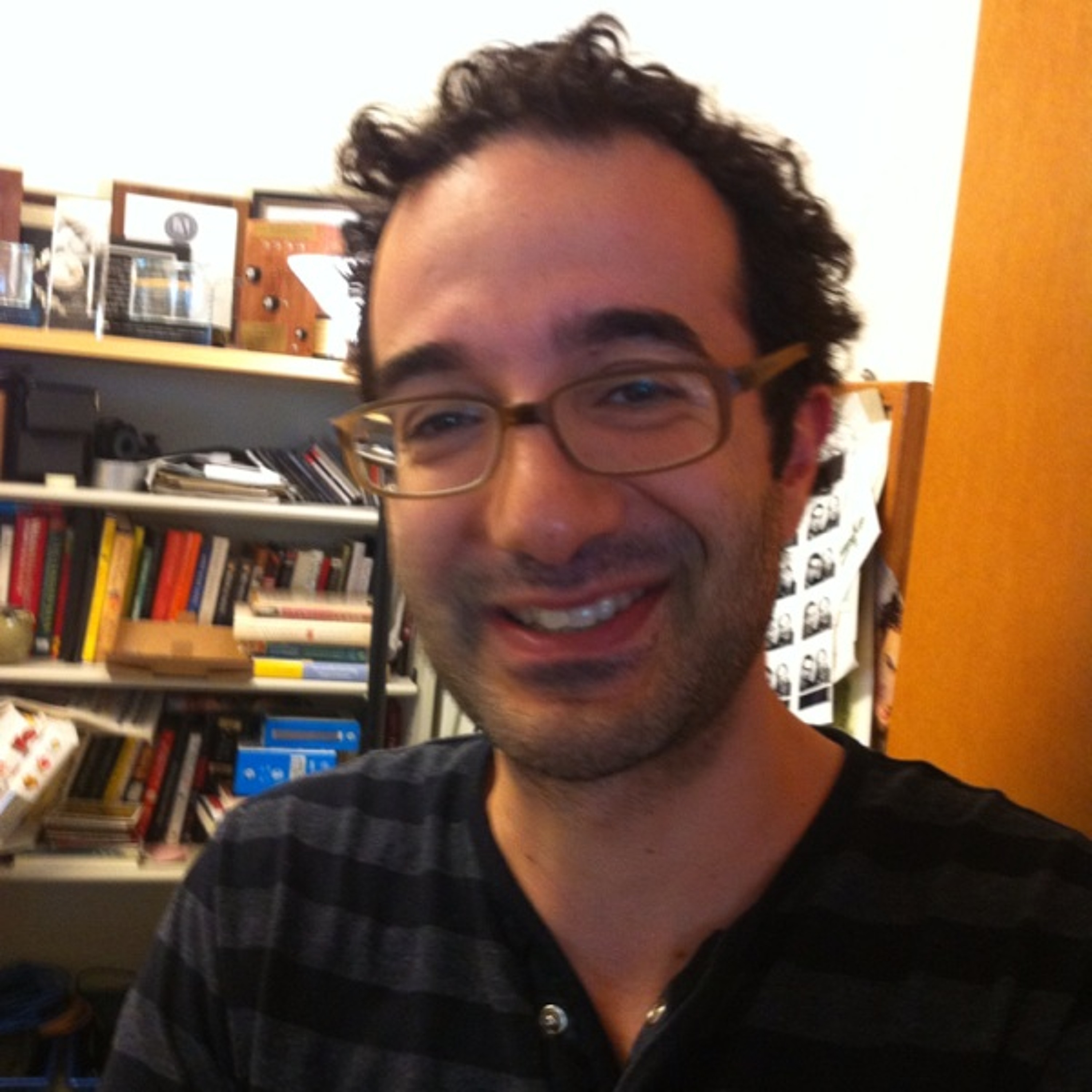 Jad! (of RadioLab) at WNYC Cafe episode artwork