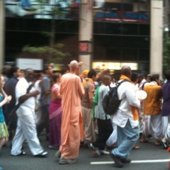 Some Indian parade on 5th avenue