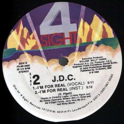 J.D.C -  I'm For Real (Vocal)