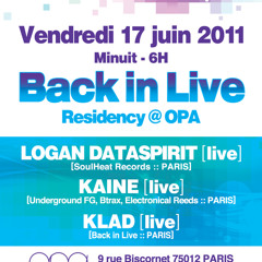 Logan Dataspirit+Kya+Klorid  :: BACK IN LIVE RESIDENCY @ OPA