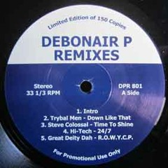 Great Deity Dah - Running Off With Your Cognitive Patterns (Debonair P Remix)