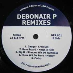 Munk Wit Da Funk - Money (Debonair P Remix)