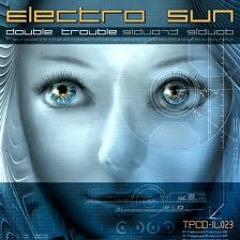 Visual sound- electro sun vs white noise into the sky