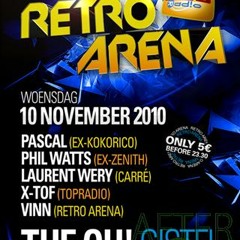 Retro Arena @ The Oh - Gistel 10/11/2010 - DJ Phil Watts (24h-01h)