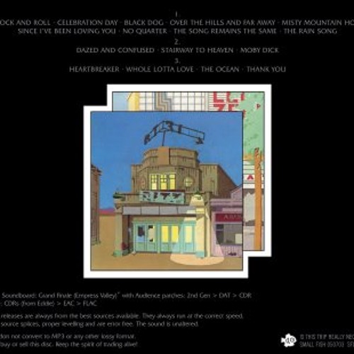 Stream Led Zeppelin The Garden Tapes Vol III The Rain Song bootleg