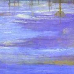 When she closed her eyes (it was like drawing the curtains on a view of the sea)