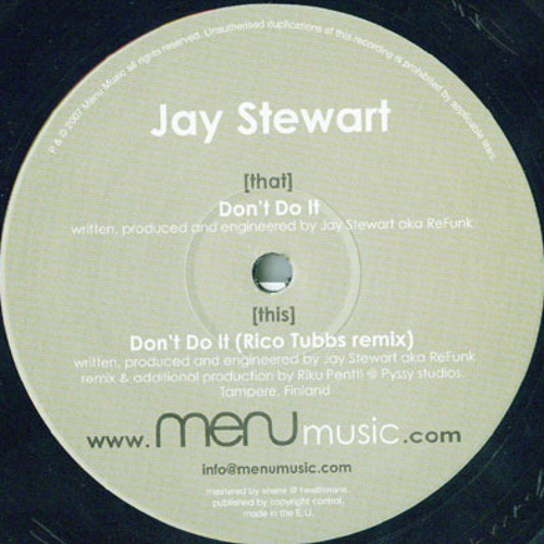 jay stewart - dont do it