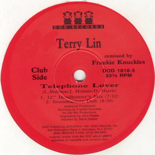 Terry Lin " Telephone Lover " (Frankie Knuckles Classic Club Mix)