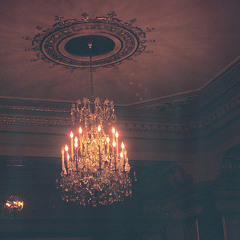 Dusty Chandeliers.