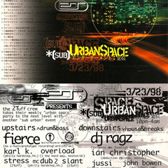 DJ Fierce - Live at Urban Space (March 1998 - DC)