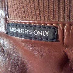 *CLASSIC* Barnes- Members Only Jacket "ITCHY MAN TAPE" COMINGSOON!