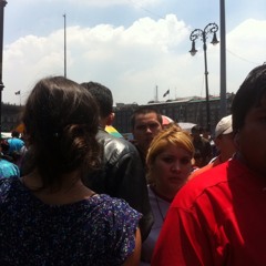 Next to cathedral -Mexico city