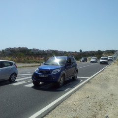 turkish coast street noise... at Garden Restaurant