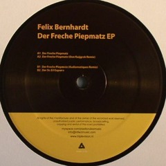 Felix Bernhardt - Der Freche Piepmatz (Audiomatiques remix) Vinyl + dgt